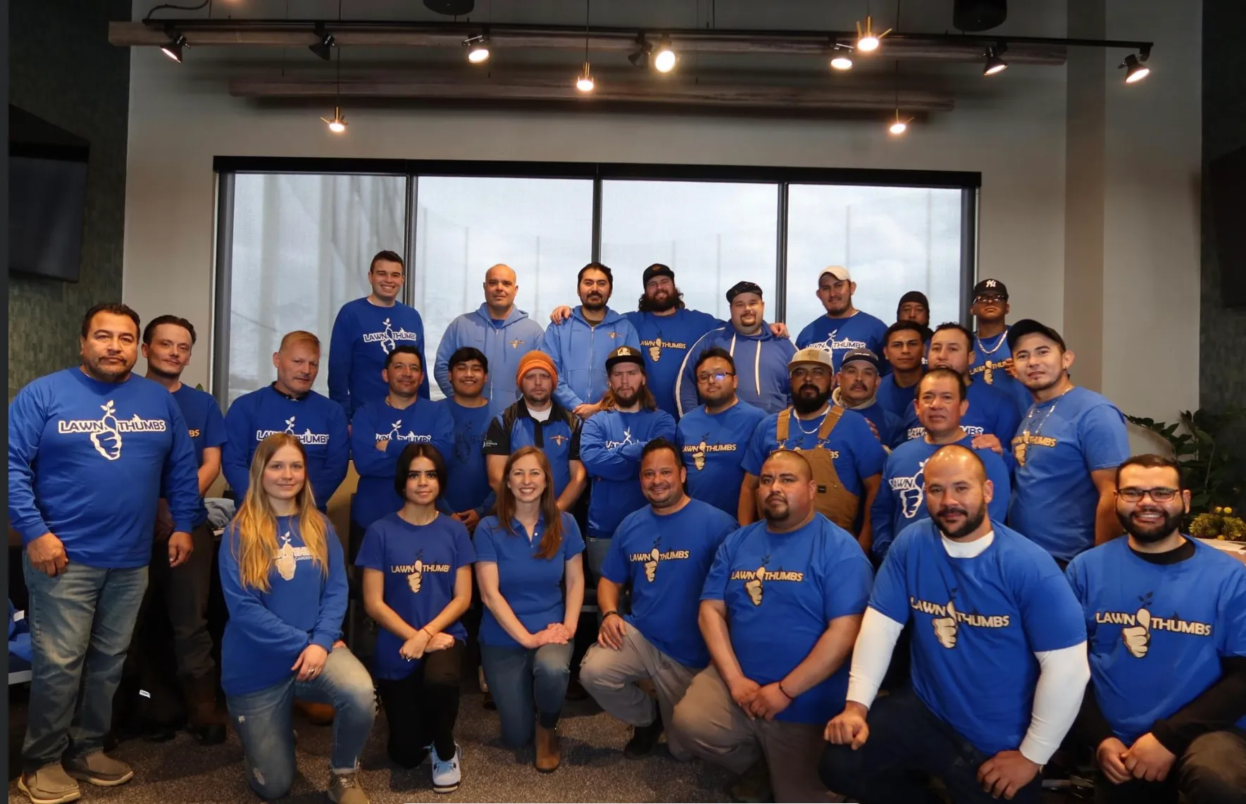 The Lawn Thumbs team in American Fork, Utah